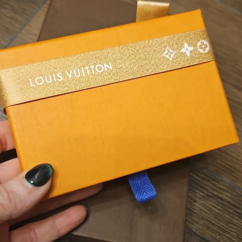 Louis Vuitton Vintage Brass Padlock Pair #228 w/ 2 Keys & Box